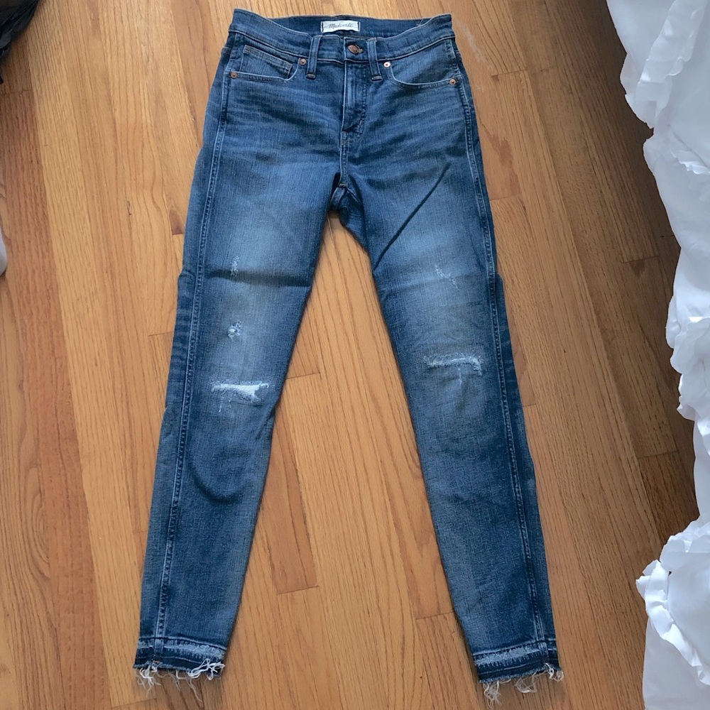 Madewell High Rise Skinny Jeans